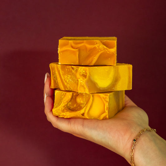Golden Santel Bar Soap