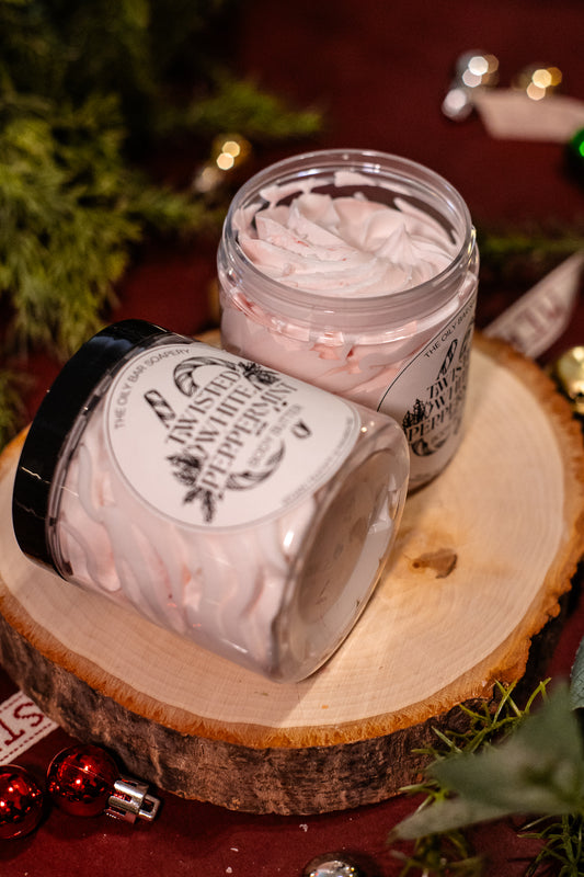 Twisted White Peppermint Body Butter