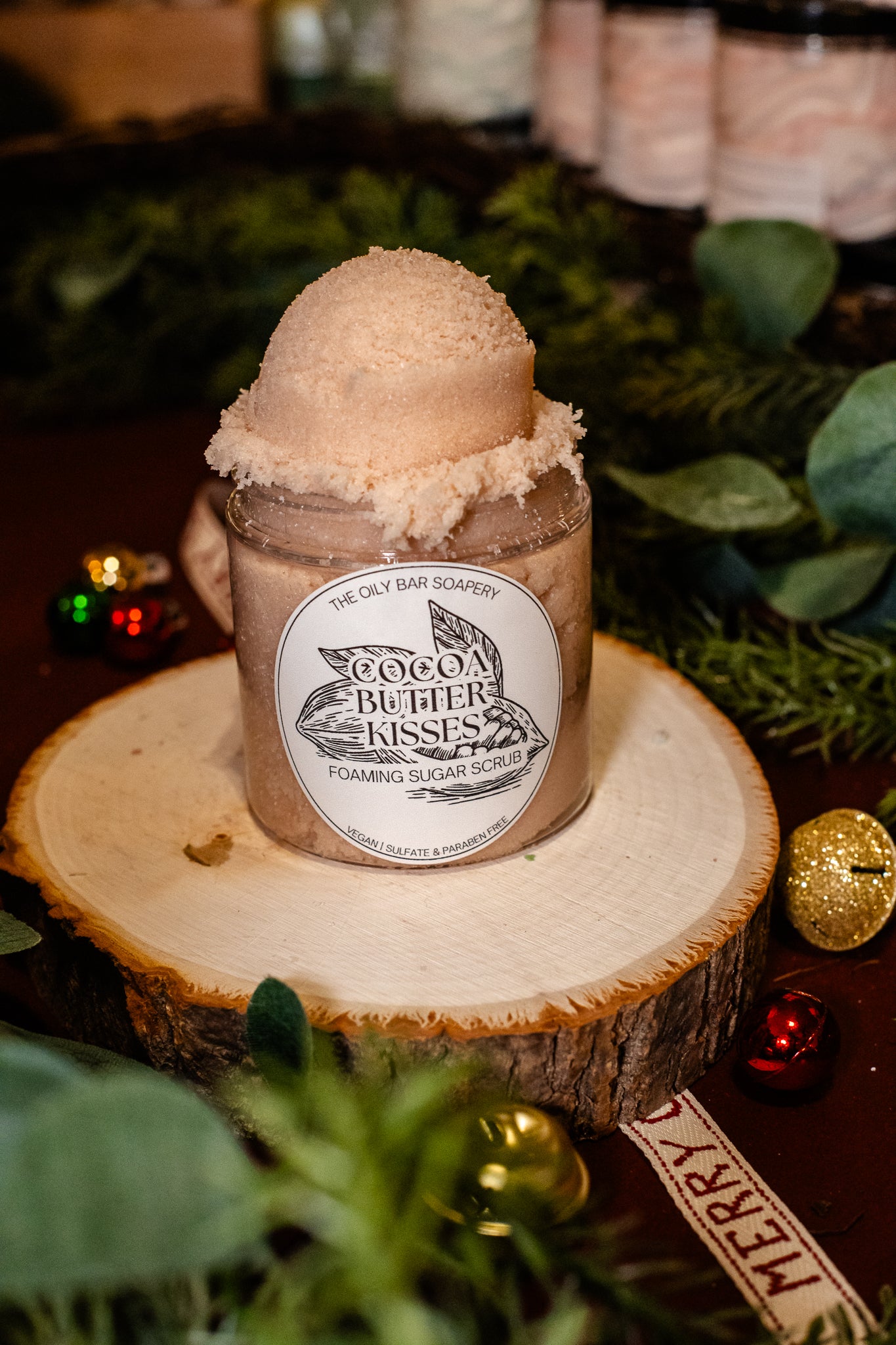 Cocoa Butter Kisses Foaming Sugar Scrub