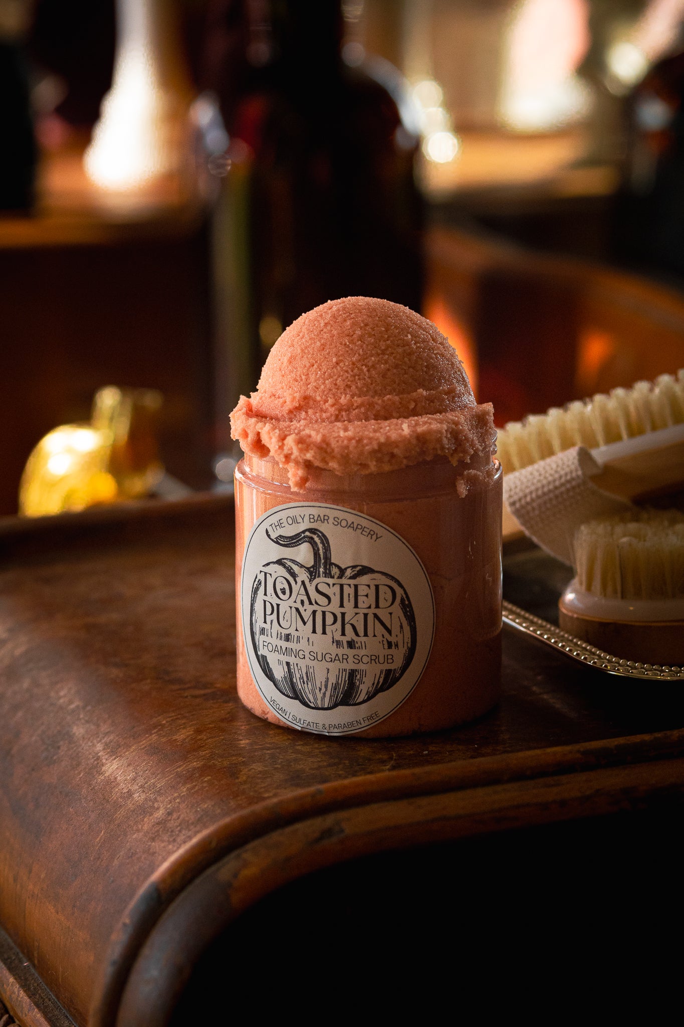 Toasted Pumpkin Foaming Sugar Scrub