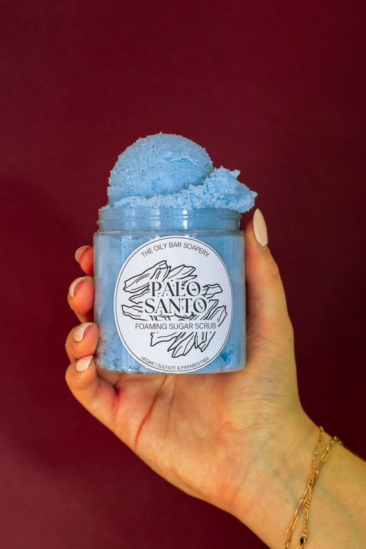 Palo Santo Foaming Sugar Scrub