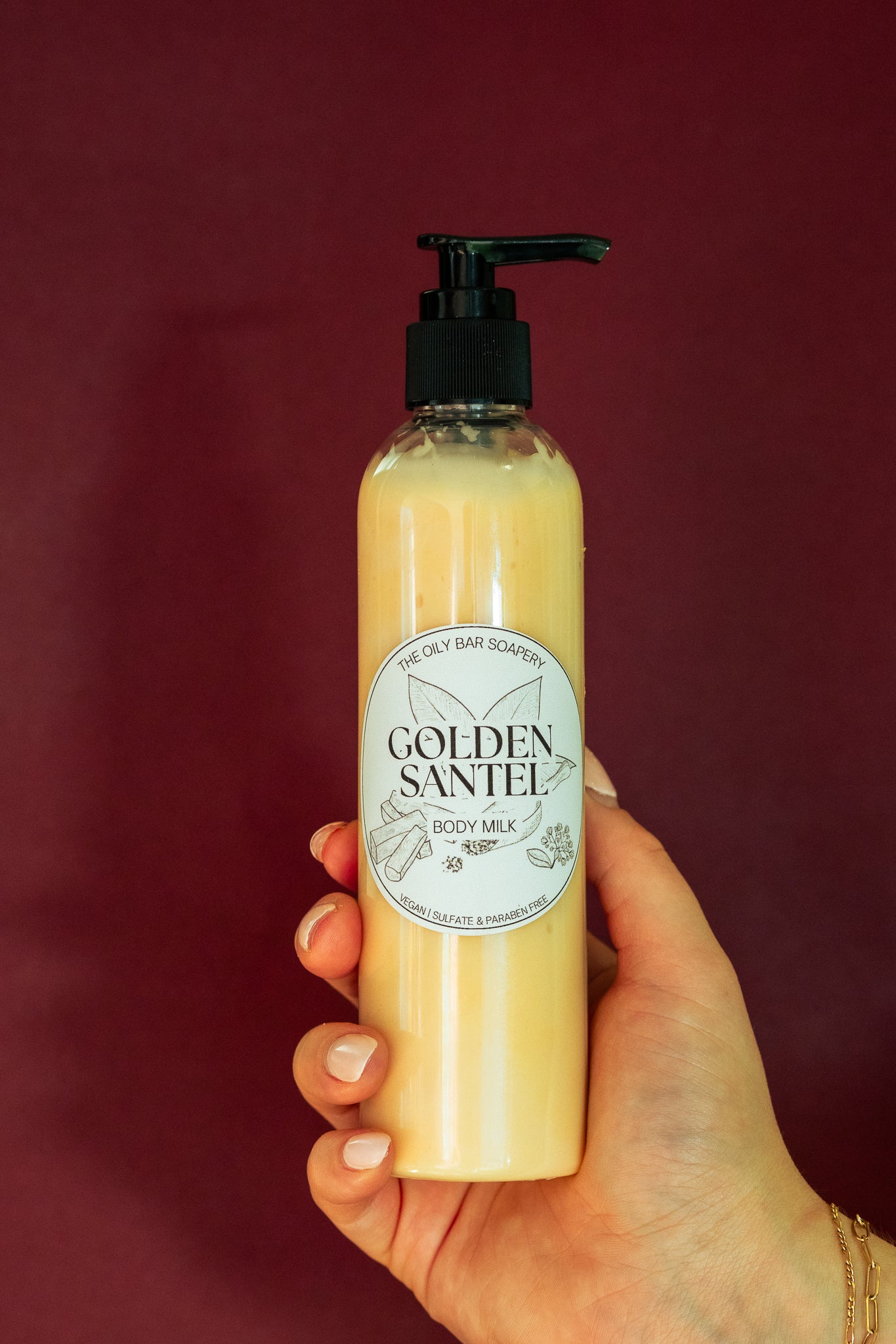 Golden Santel Body Milk