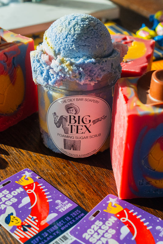 Big Tex Foaming Sugar Scrub