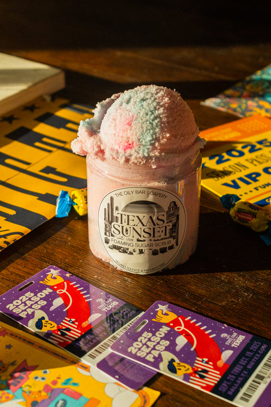 Texas Sunset Foaming Sugar Scrub