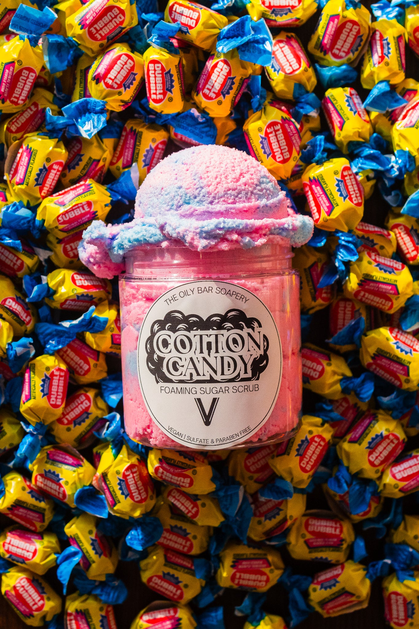 Cotton Candy Foaming Sugar Scrub