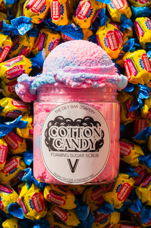 Cotton Candy Foaming Sugar Scrub