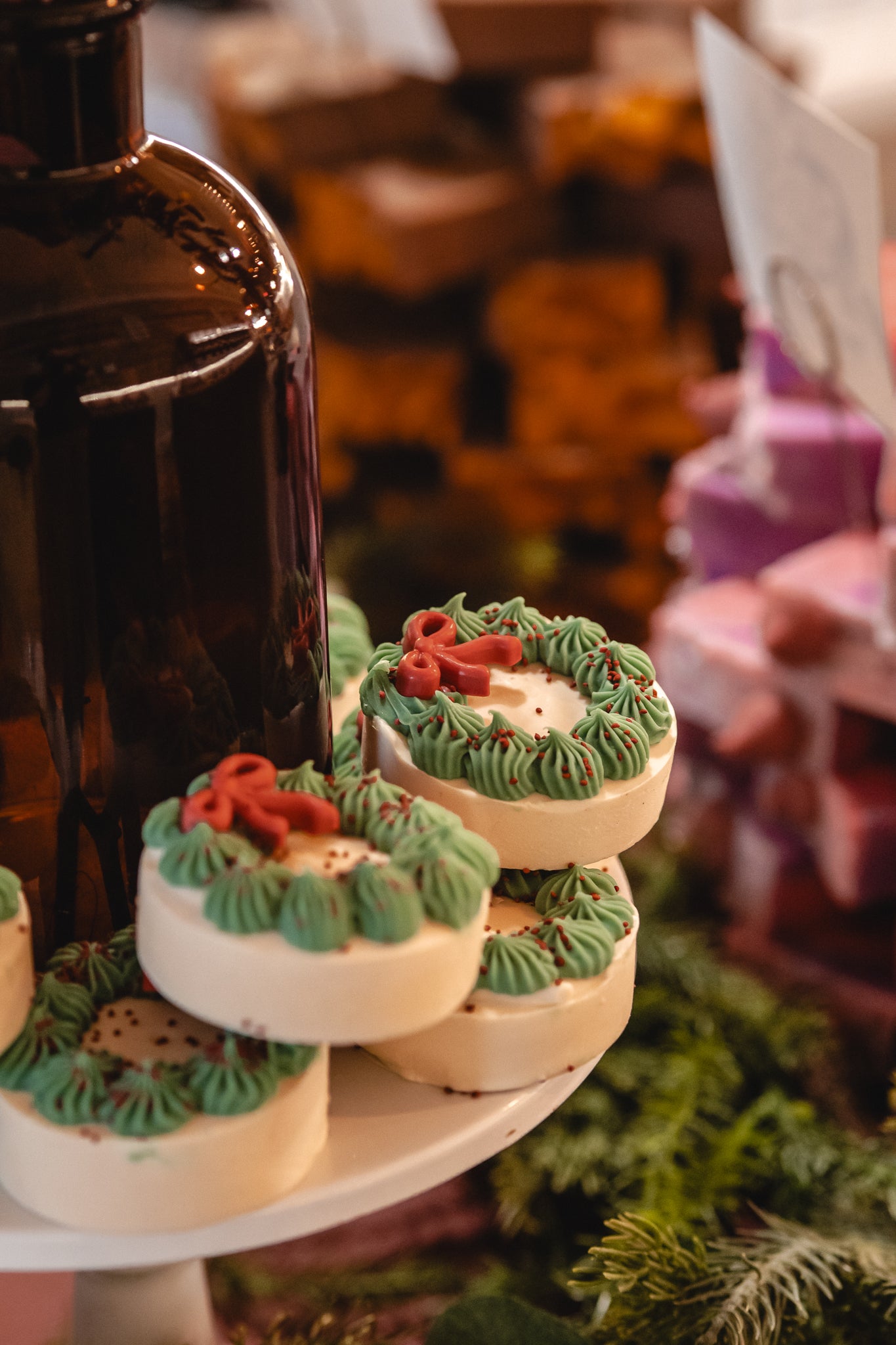 Christmas Wreath Soap