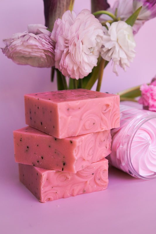 Midnight Peony Bar Soap 🌸