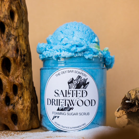 Salted Driftwood Foaming Sugar Scrub 🐚